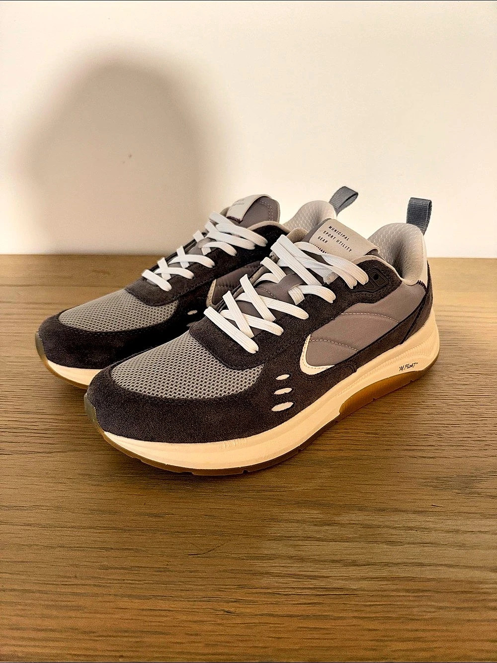 Municipal Origin Shoe Sneakers Black & Gray US 11